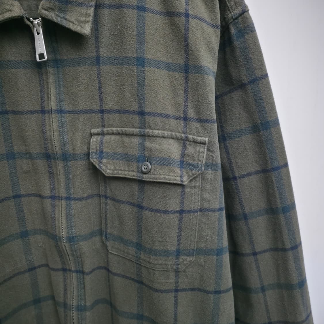 [L] 칼하트 wip 집업 체크 셔츠 자켓 상품이미지5