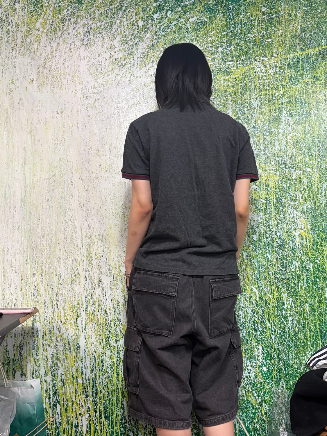 폴로 빅포니 치프키프 차콜 반팔 카라 티셔츠 M 상품이미지4