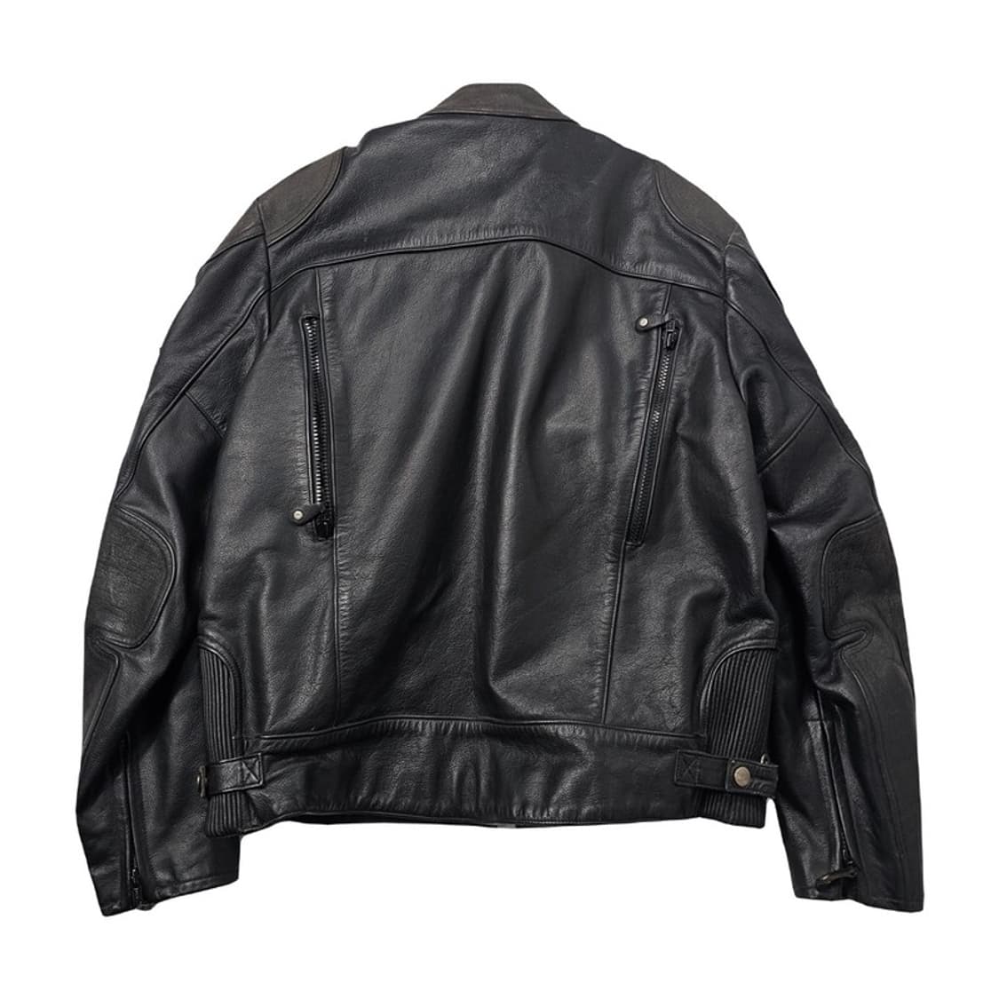 HORSE HIDE 말가죽 모터싸이클 자켓 L 상품이미지2