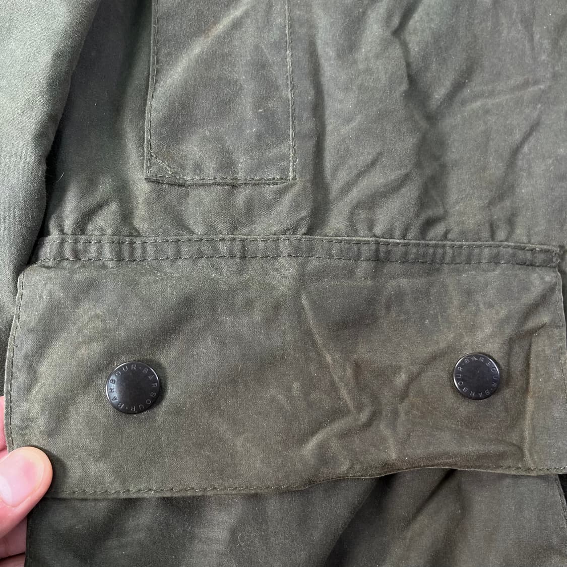 100 바버인터네셔널 뷰포트 왁싱 자켓 상품이미지5