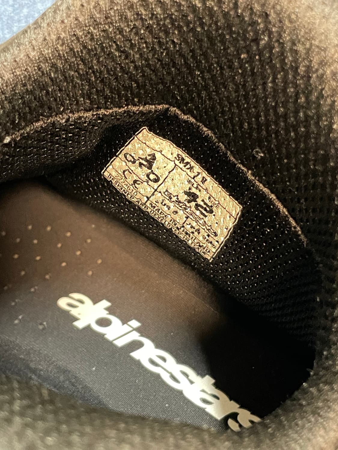 알파인스타 바이크 부츠 SMX-1 R 42사이즈 260-270 상품이미지10