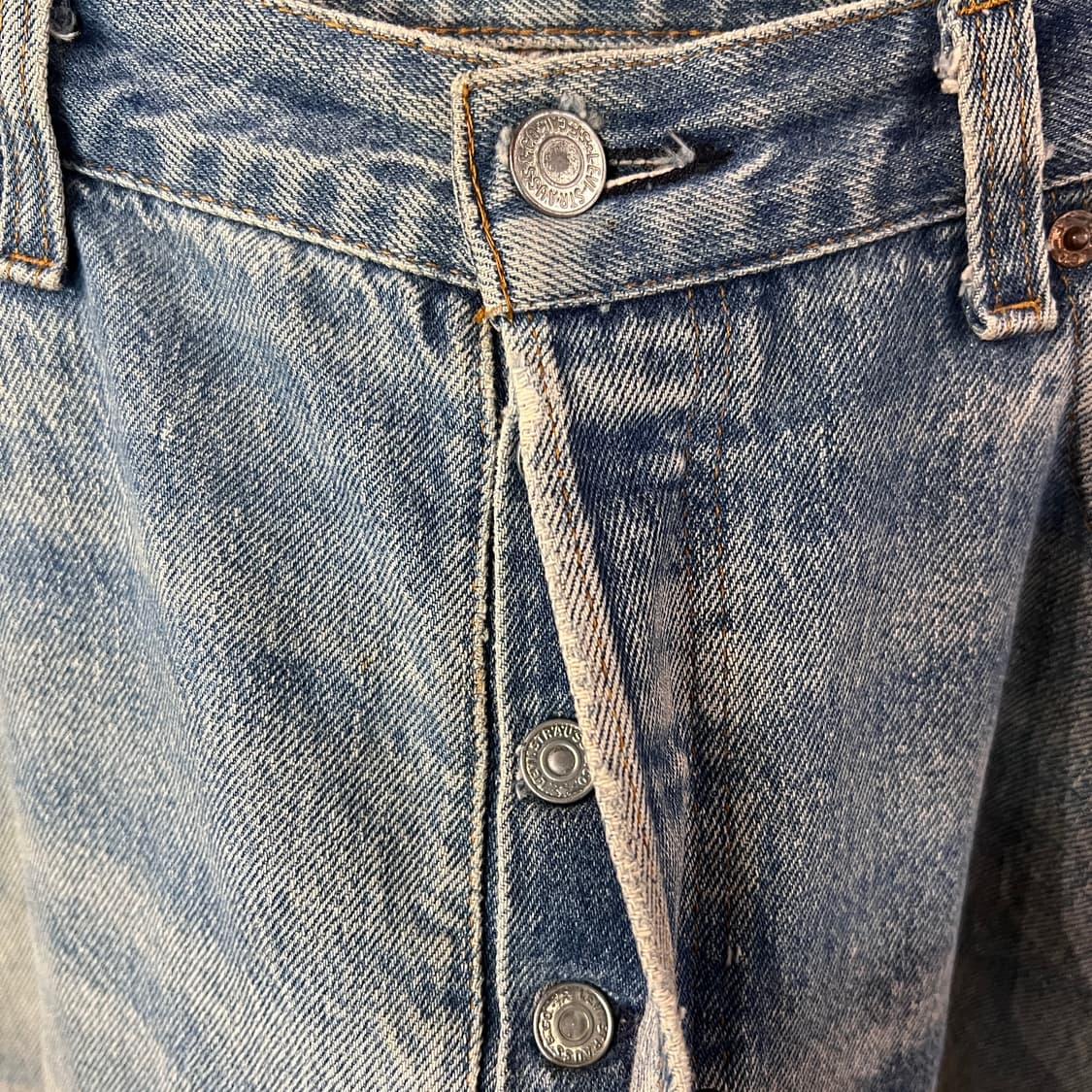 [34] 80s 리바이스 501 USA MADE 데님 청바지 상품이미지4