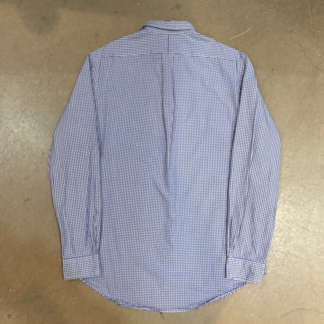 L 폴로랄프로렌 블루 체크 셔츠  상품이미지3