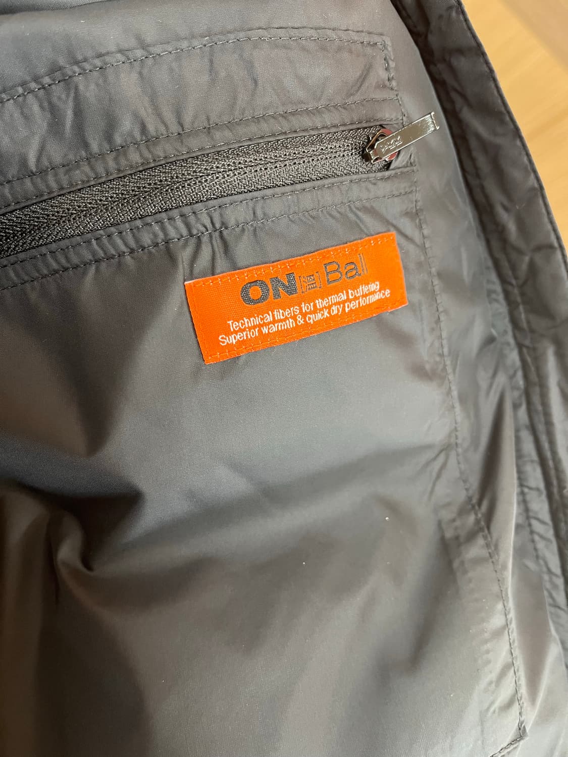 노스페이스 온볼 XL 105 블랙 실착 1회 상품이미지3