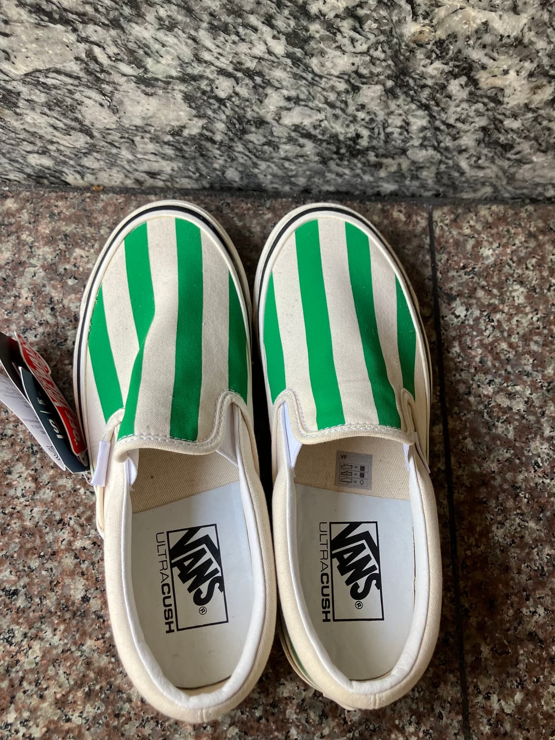 [새상품] 반스 애너하임 슬립온 스트라이프 그린 245 상품이미지2