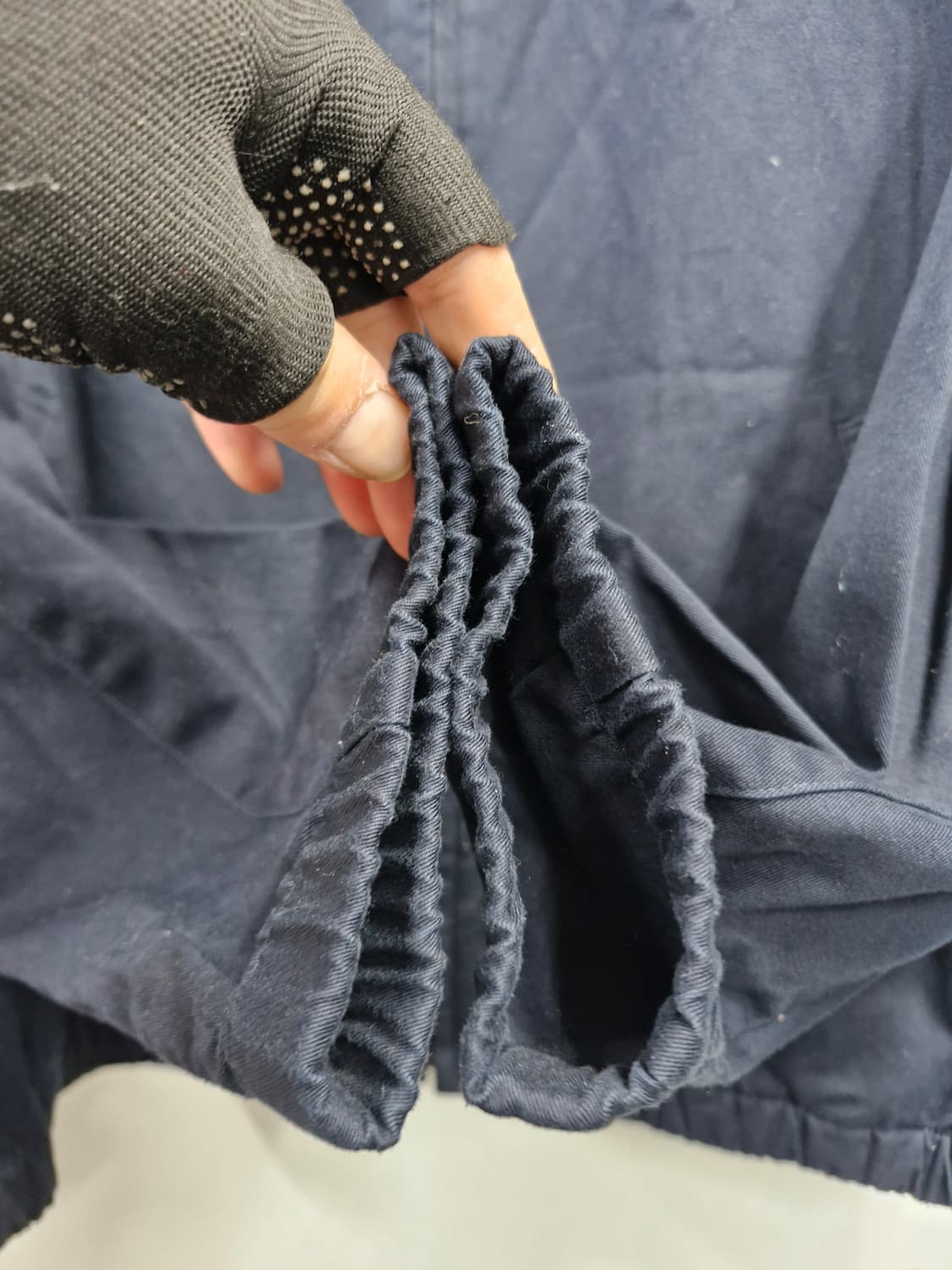 105XL 라코스테 네이비 블루종 자켓. 상품이미지4