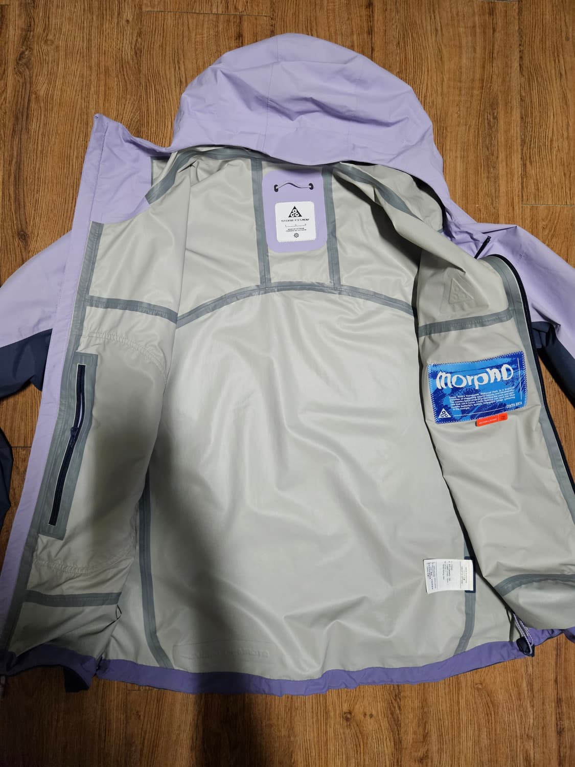 ACG 스톰핏 ADV 모르포 레인자켓 바람막이 상품이미지3