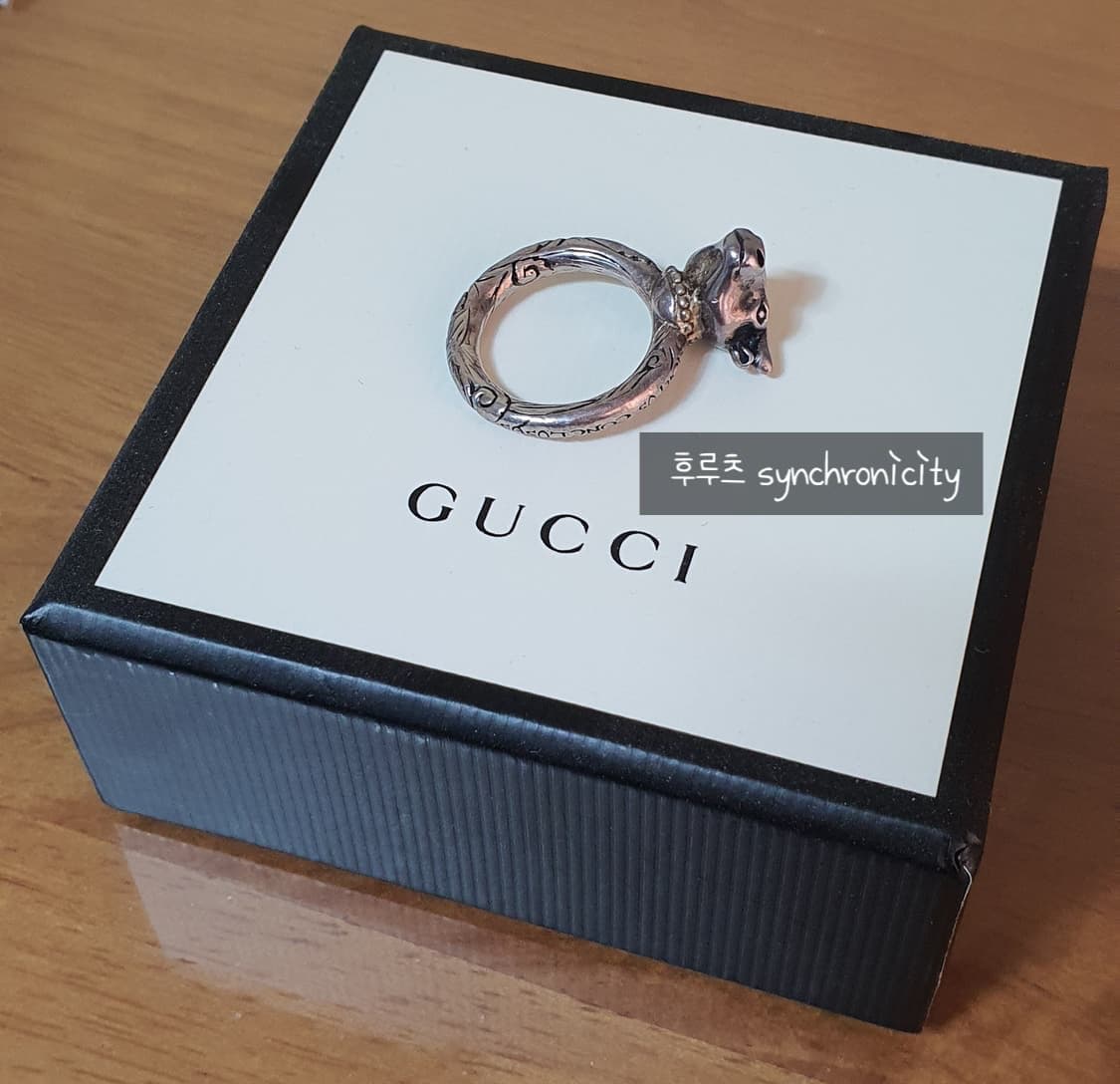 구찌 황소 반지 13 Gucci 앵거 포레스트 불스 헤드 링 상품이미지5