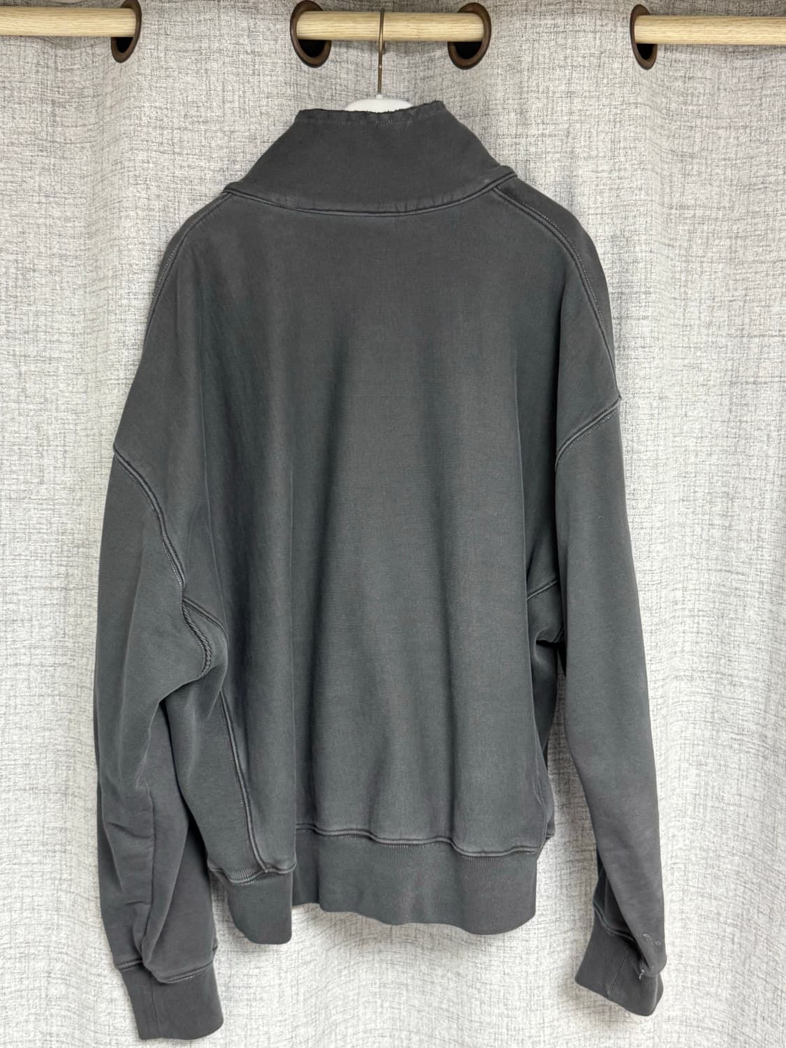 노이스 피그먼트 하프집업 스웻셔츠 F 상품이미지8