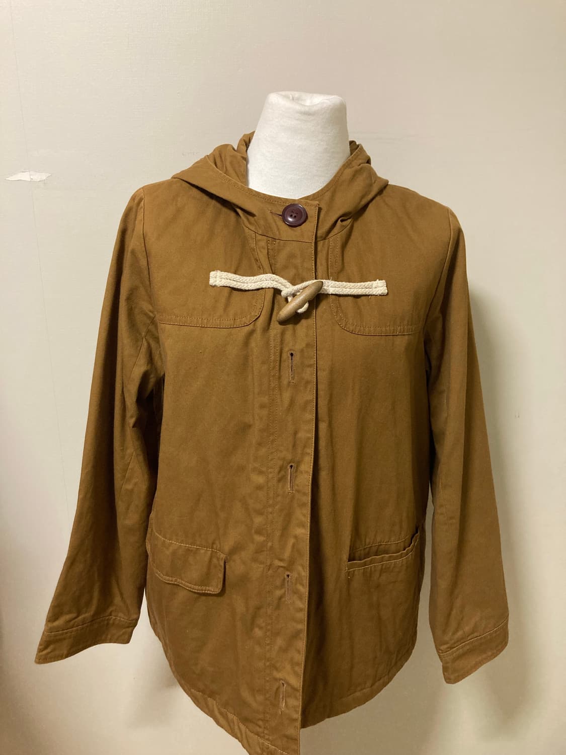 카라멜누빔후드자켓 상품이미지5