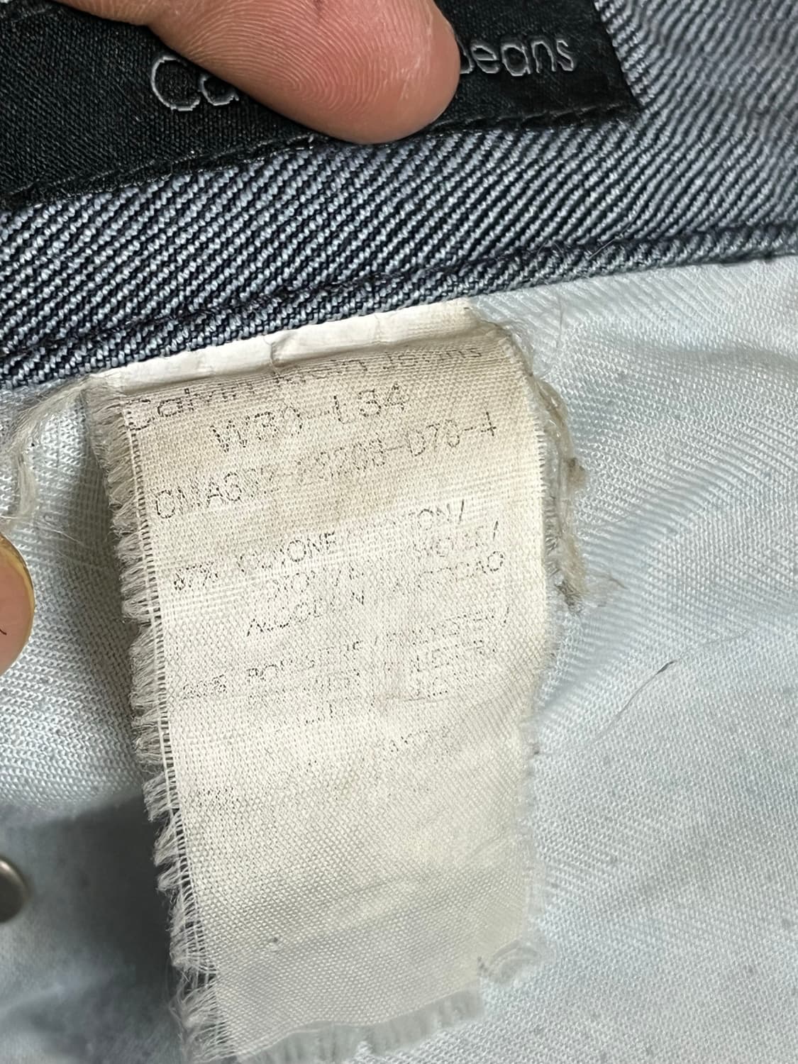 캘빈클라인 빈티지 청바지 W30 L34 상품이미지10