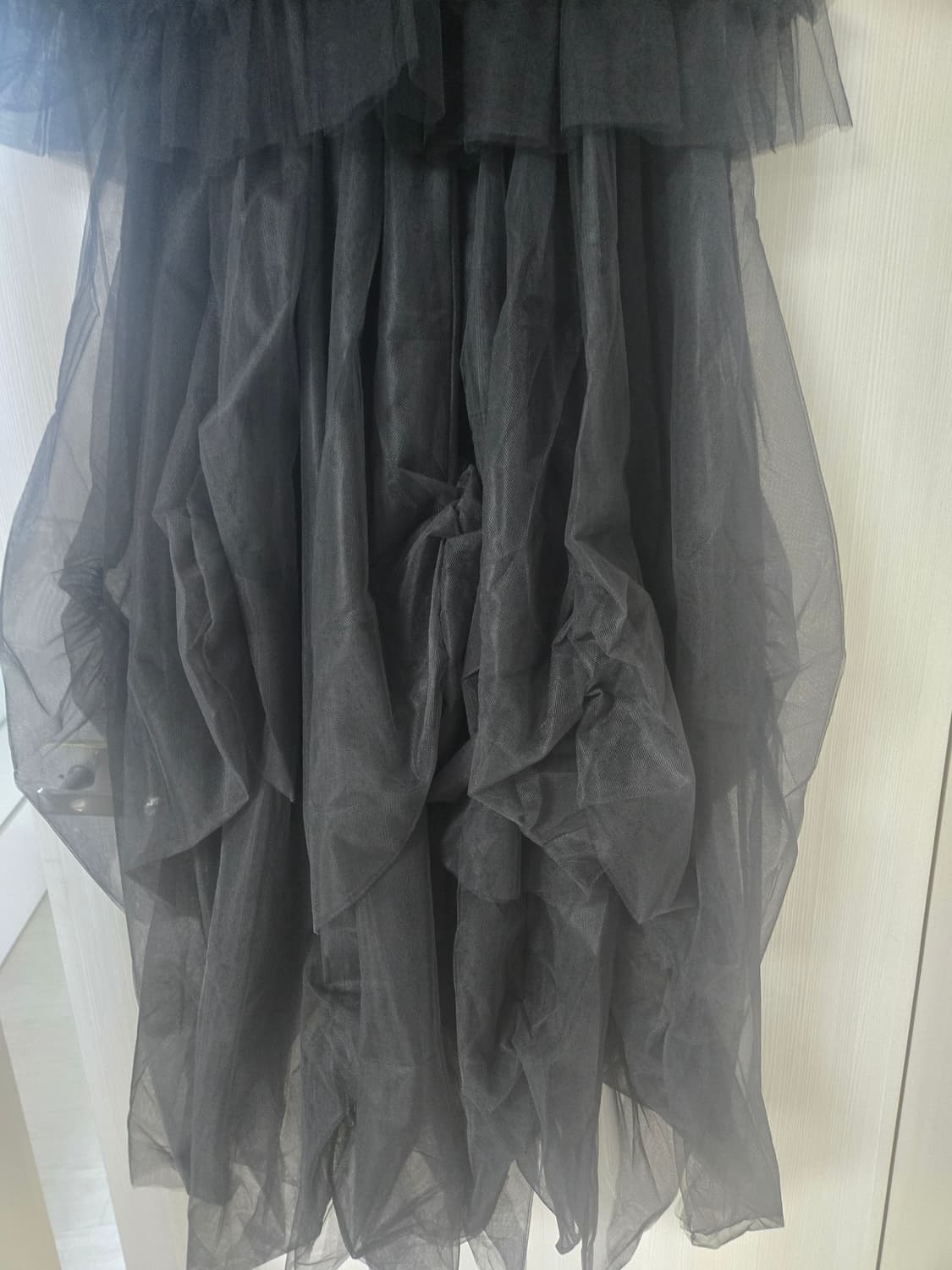 로지몬스터 튤블라우스 튤원피스 셰트 그레이 상품이미지10