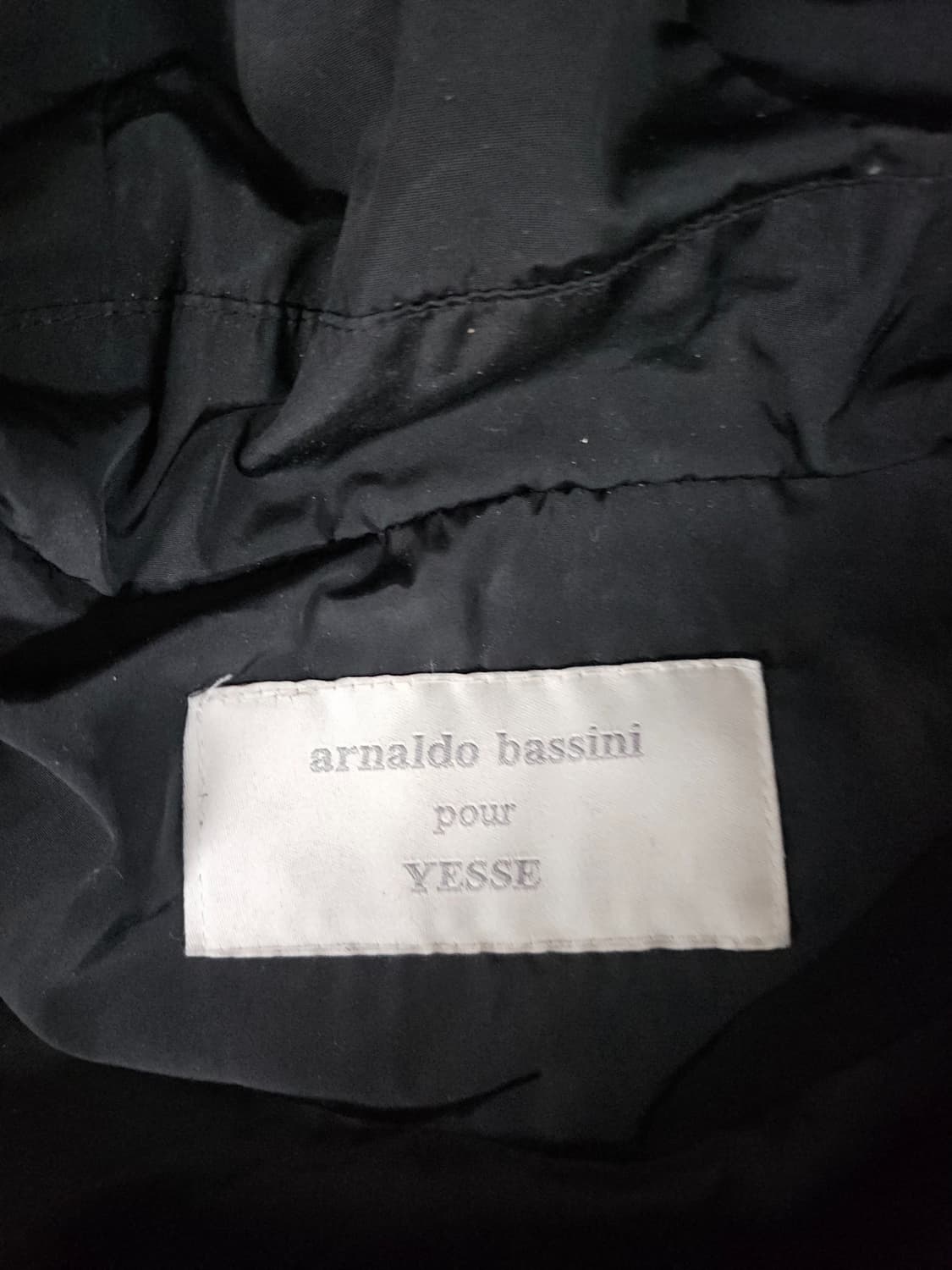 아놀드바시니 후드 폭스퍼 롱 패딩 블랙  L 상품이미지4