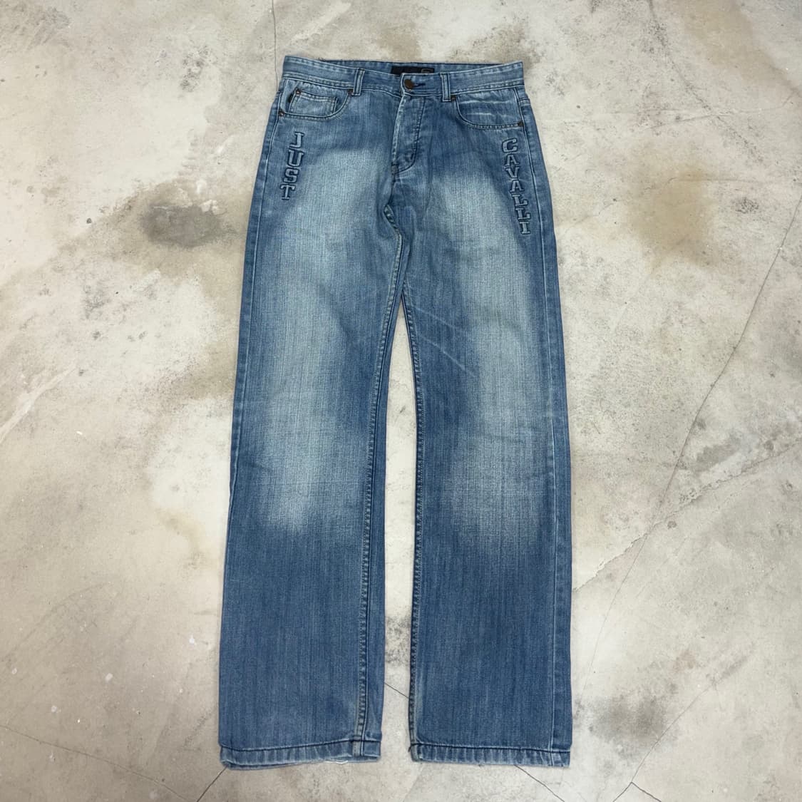00’s Just Cavalli Logo Embroidered Denim 상품이미지1