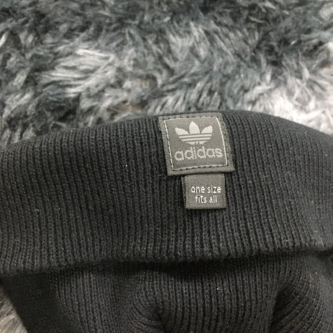 투티/A0 adidas original sport 비니 블랙 빈티지 자수 상품이미지6