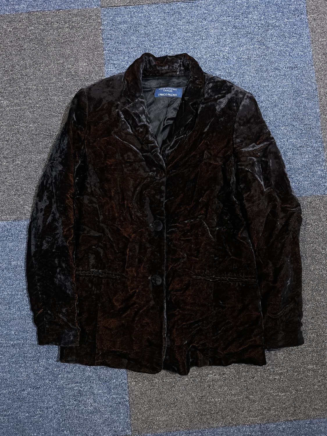 I PINCO PALLINO 이탈리아 벨벳 블레이저  상품이미지1