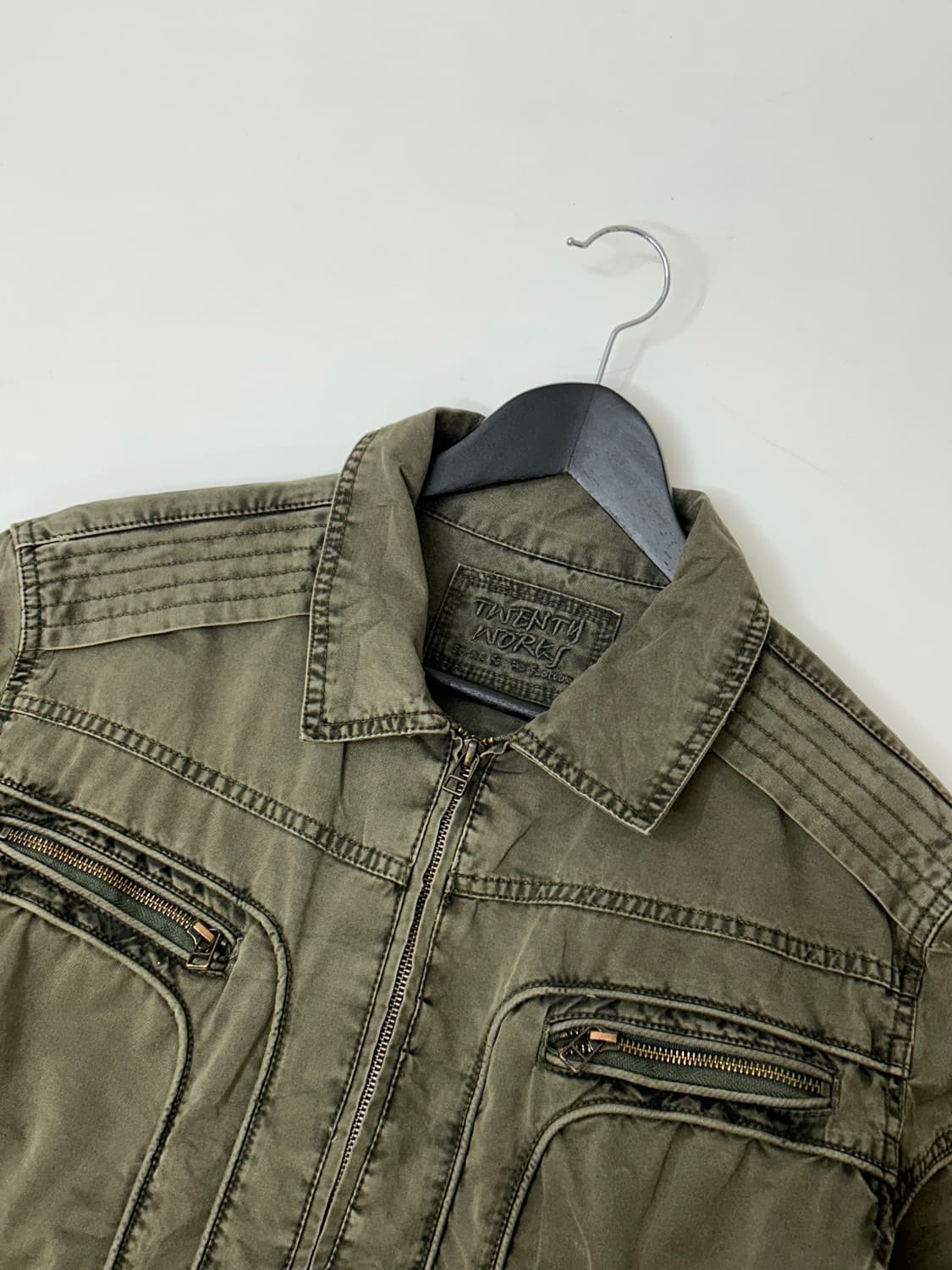 Twenty Works 빈티지 워싱 자켓 상품이미지1
