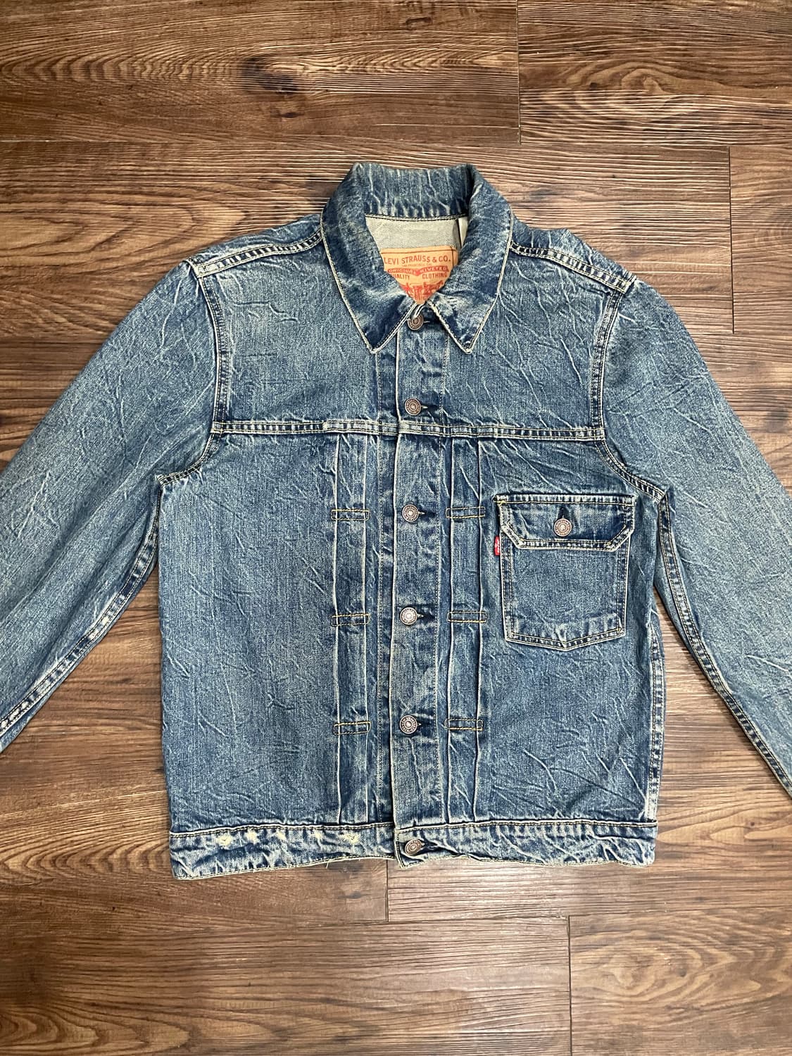 리바이스 1세대 트러커 데님 자켓 상품이미지1