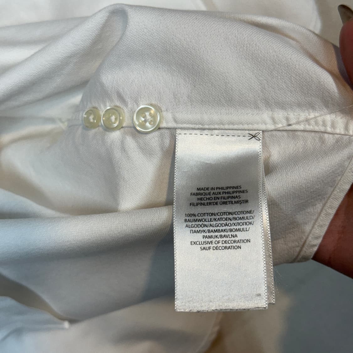 M) 폴로 랄프로렌 클래식 화이트 옥스포드 셔츠 T3 상품이미지7