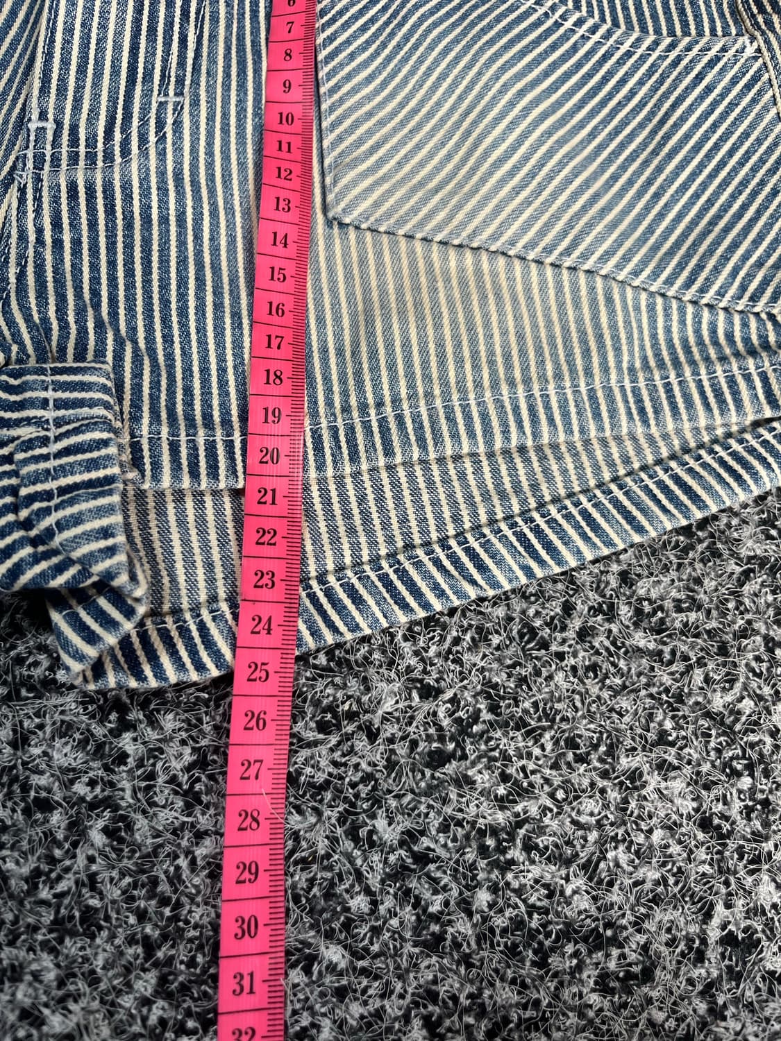 Earl Jean 얼진 스트라이프 반바지 데님 26 상품이미지5