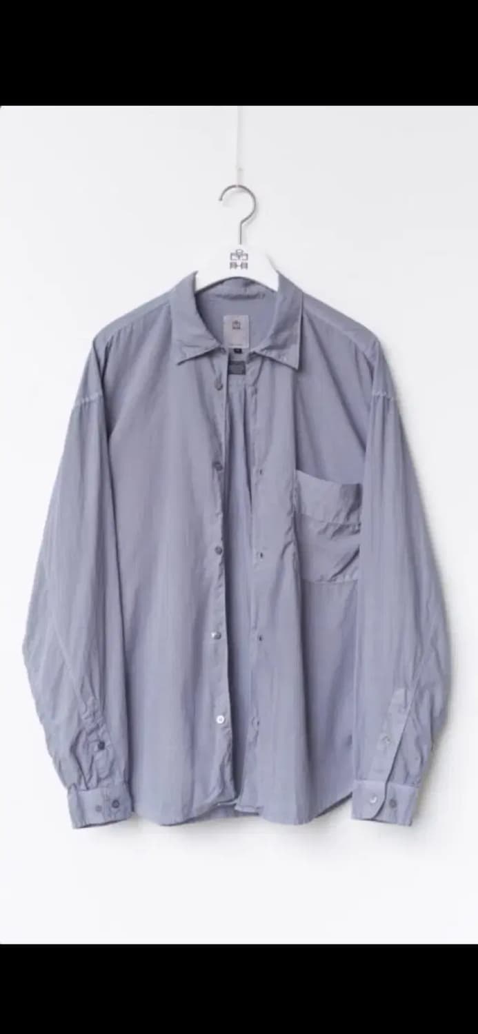 폴리테루 텐코셔츠 미드블루그레이 3사이즈 새상품 상품이미지1