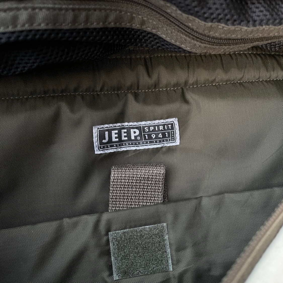 90s JEEP 성조기 밀리터리 백팩 올드스쿨 가방 키치 Y2K 백 상품이미지6