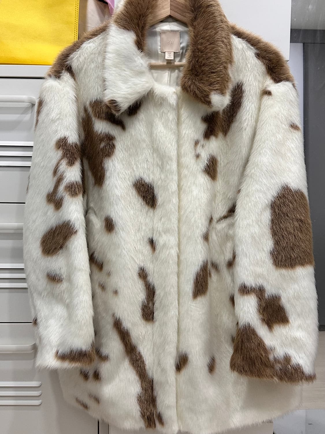 H&M 에이치앤엠 퍼 자켓 점퍼 fur 상품이미지1