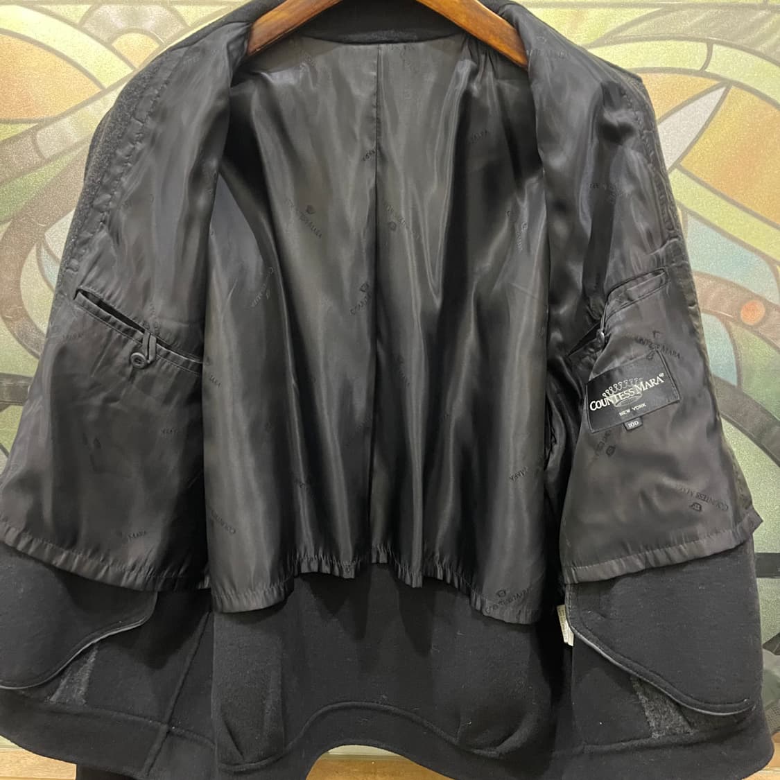 90's Vintage 울 블루종 상품이미지6