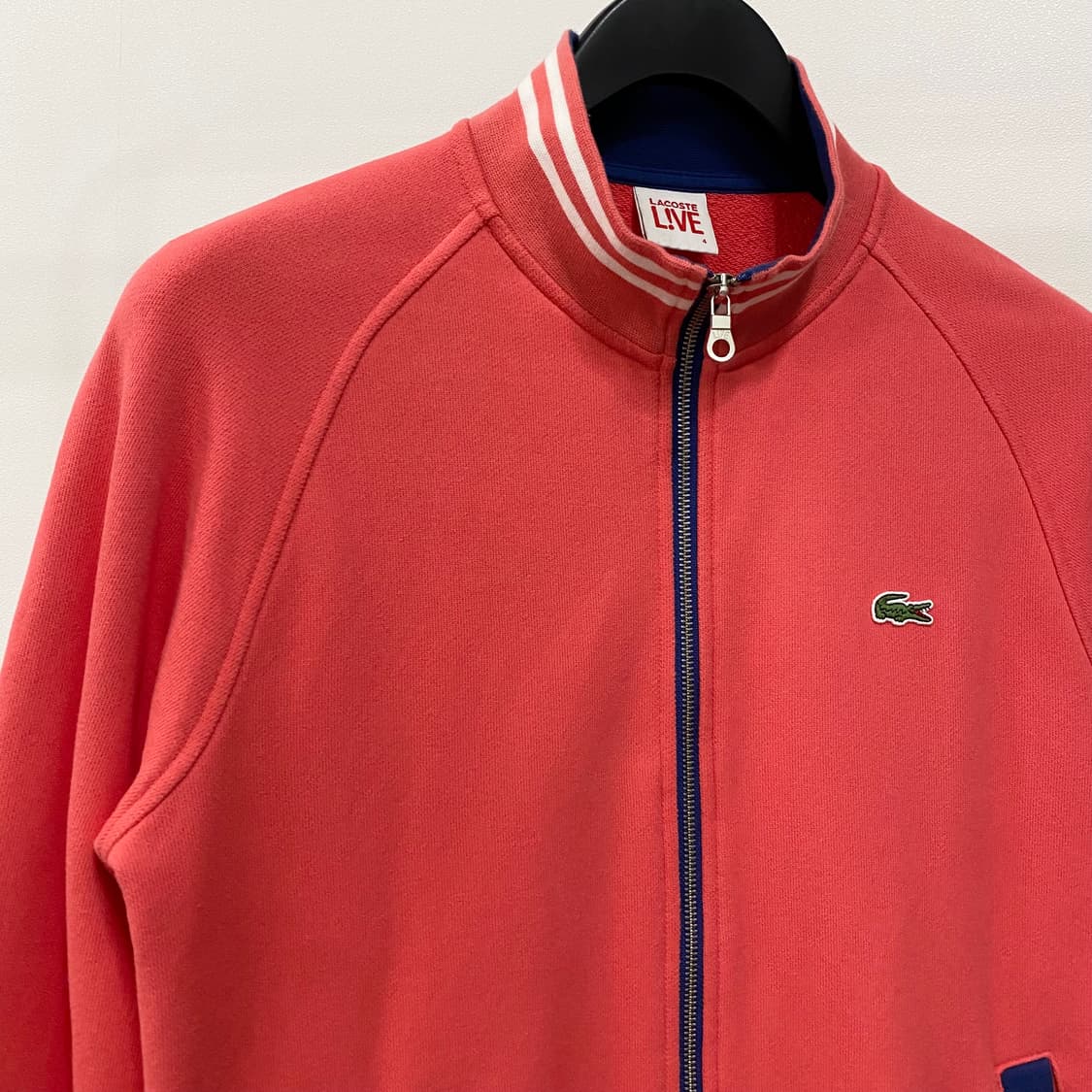 라코스테 라이브 코튼 집업 트랙탑 상품이미지3
