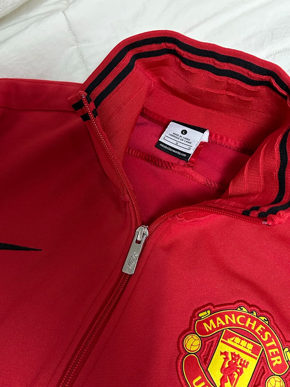 나이키 맨유 DHL 져지 트랙탑 미디움 상품이미지4