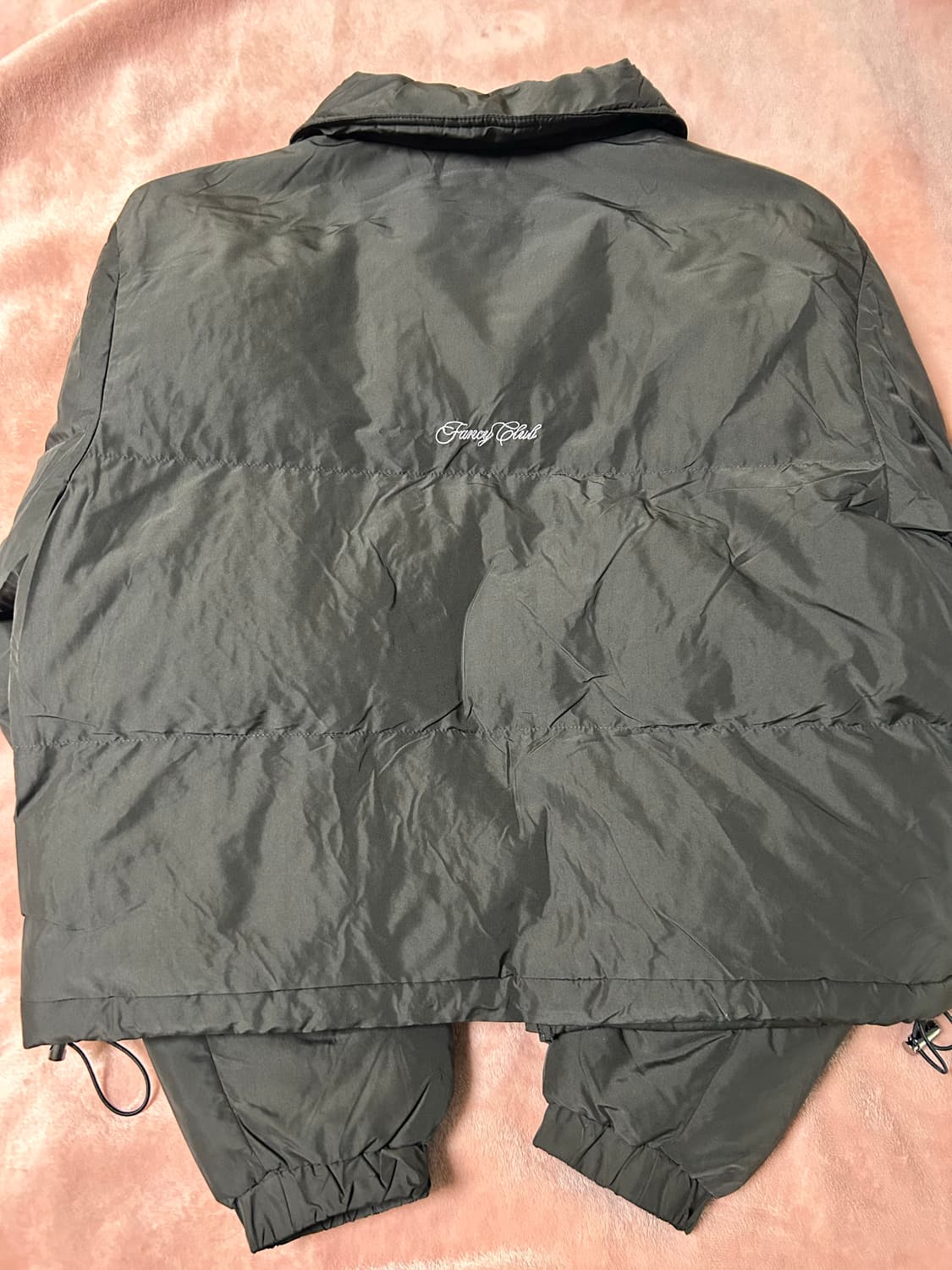 팬시클럽 리본 숏패딩 상품이미지3