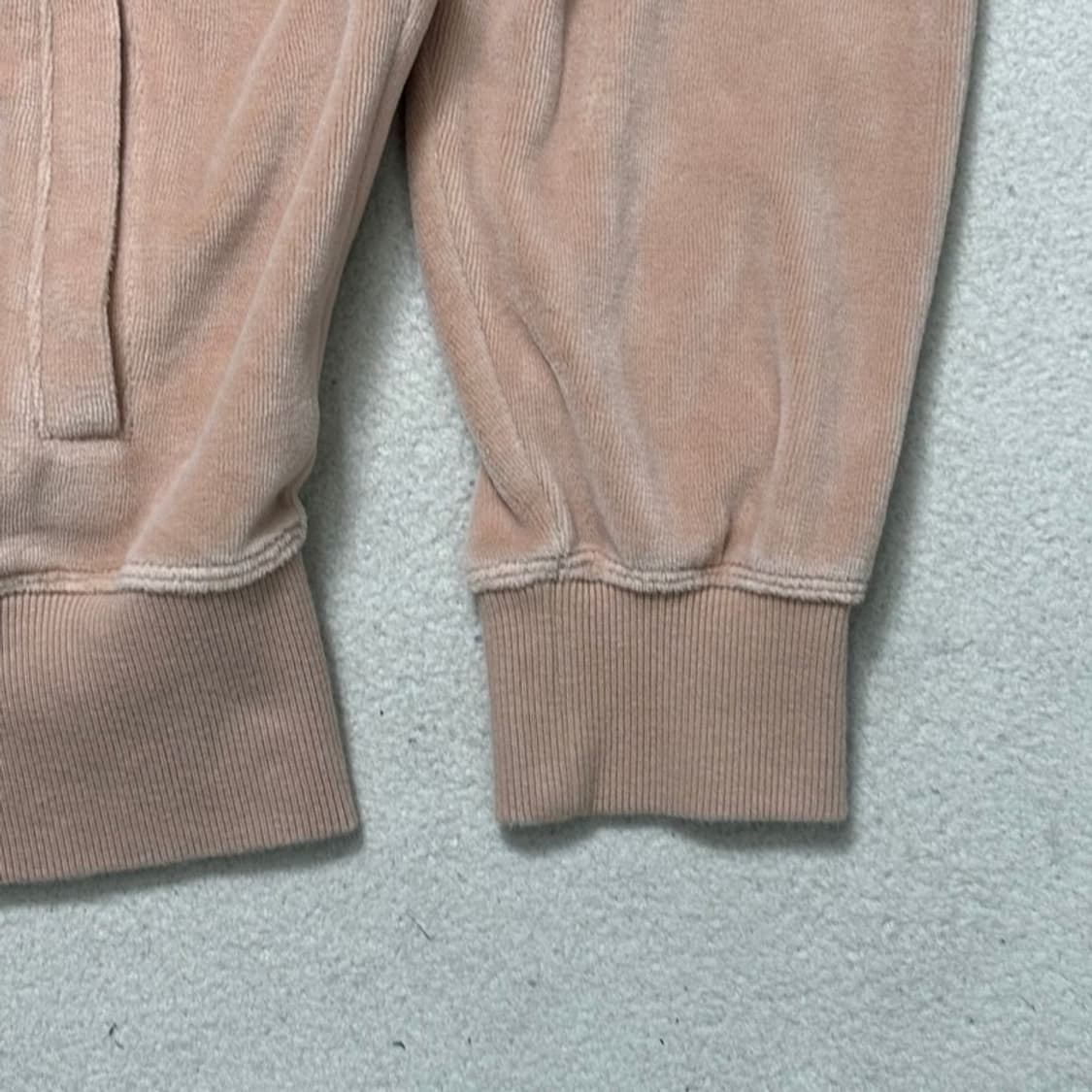  GUESS 크롭 후드집업 피치 XS  상품이미지3