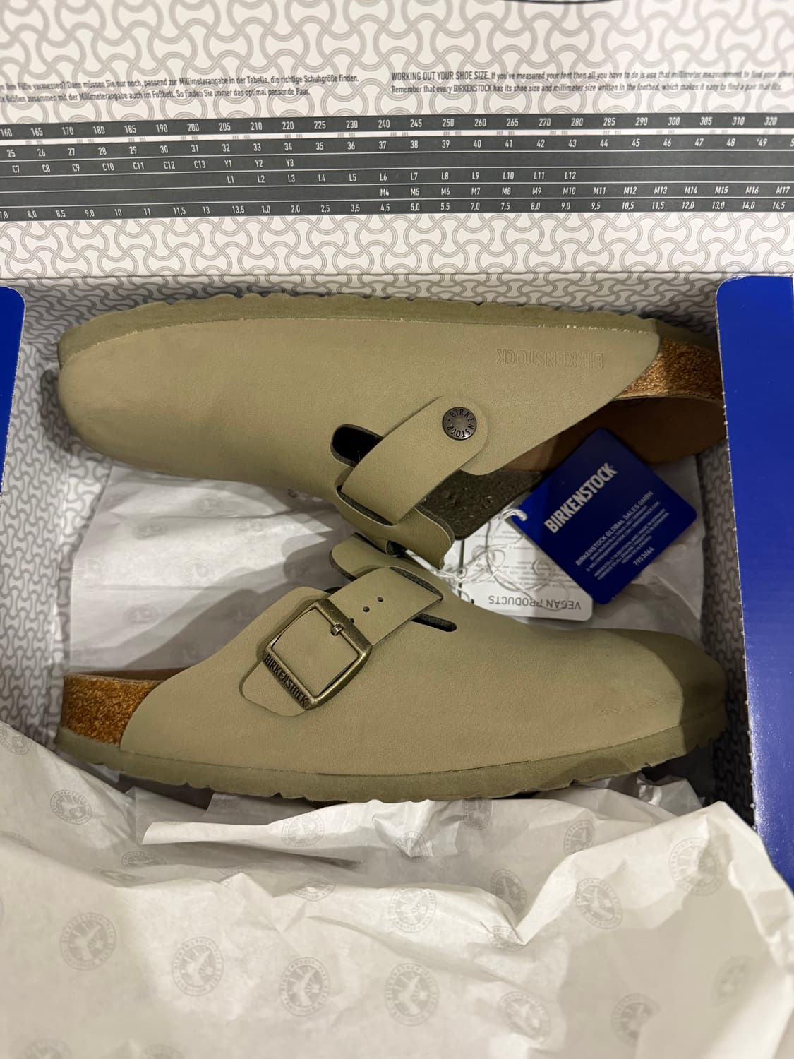 버켄스탁 보스턴 비건 카키 상품이미지2