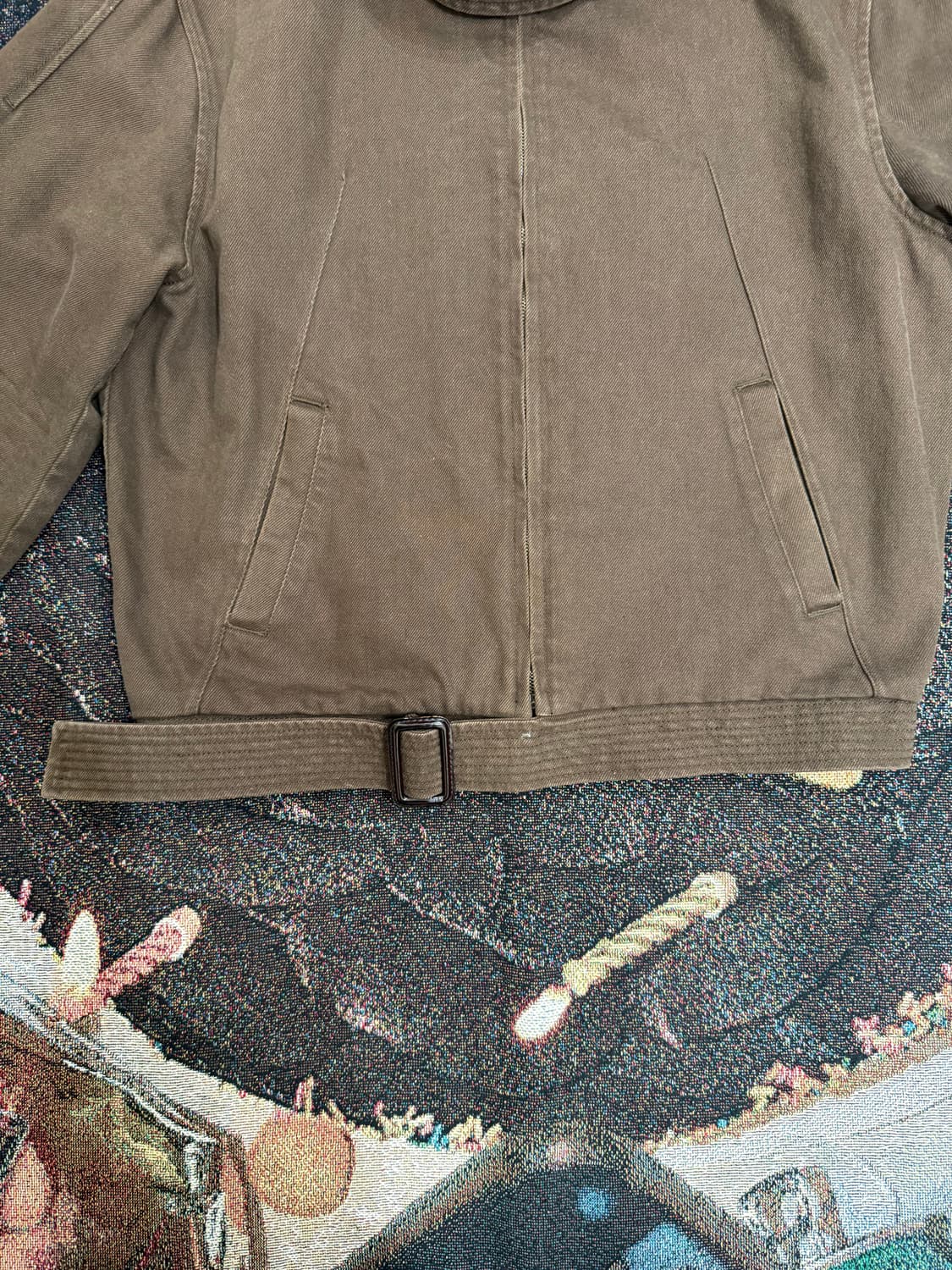 렉토 브라운 봄버 자켓  상품이미지4