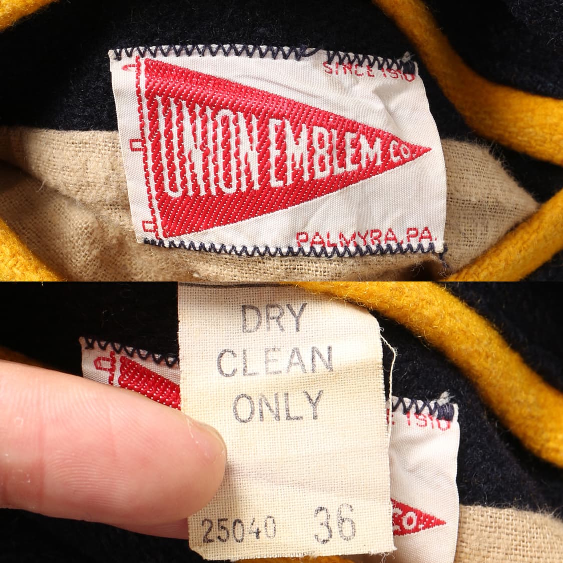 Union Emblem Co 70s 리버시블 바시티 상품이미지10