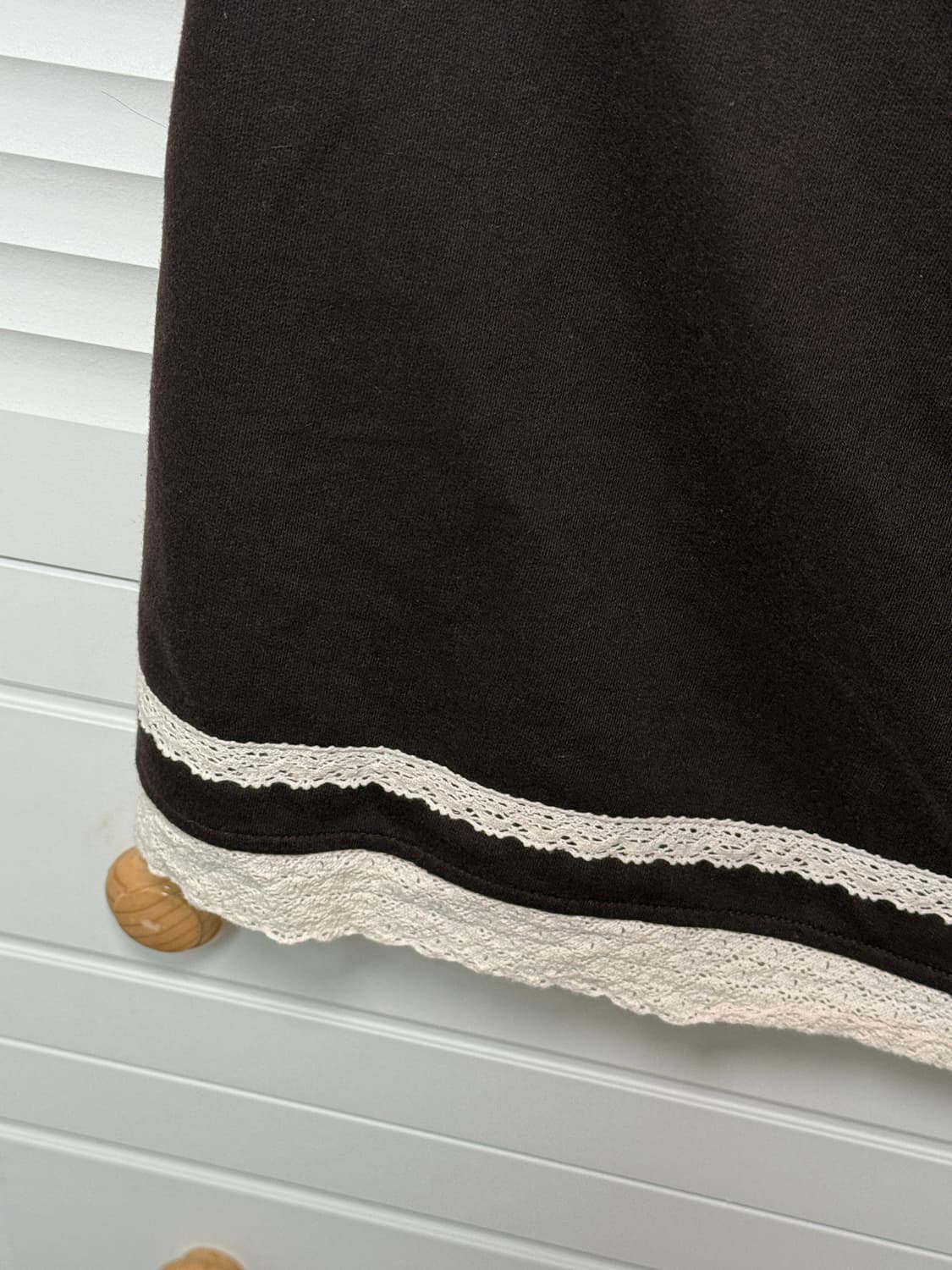 다크초코 스커트 상품이미지4