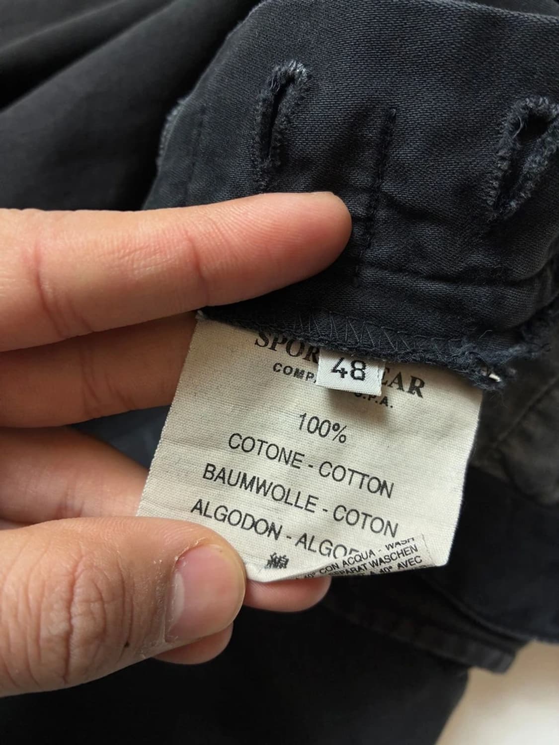 스톤아일랜드 피그먼트 빈티지드 카고 워크 팬츠 PN8669 상품이미지8