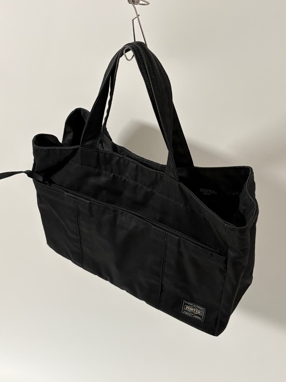 Cotton Tote Bag (Black) 상품이미지3