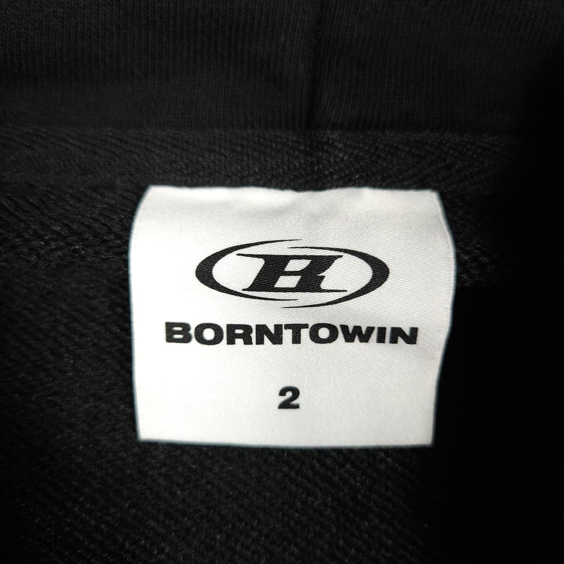 본투윈 오버핏 후드집업  상품이미지4