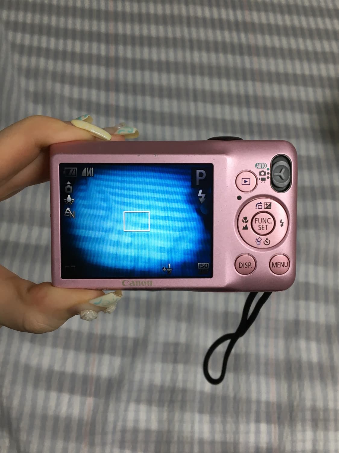 캐논 IXY 200F (IXUS 105) 핑크 빈티지 디지털 카메라 작례 상품이미지3