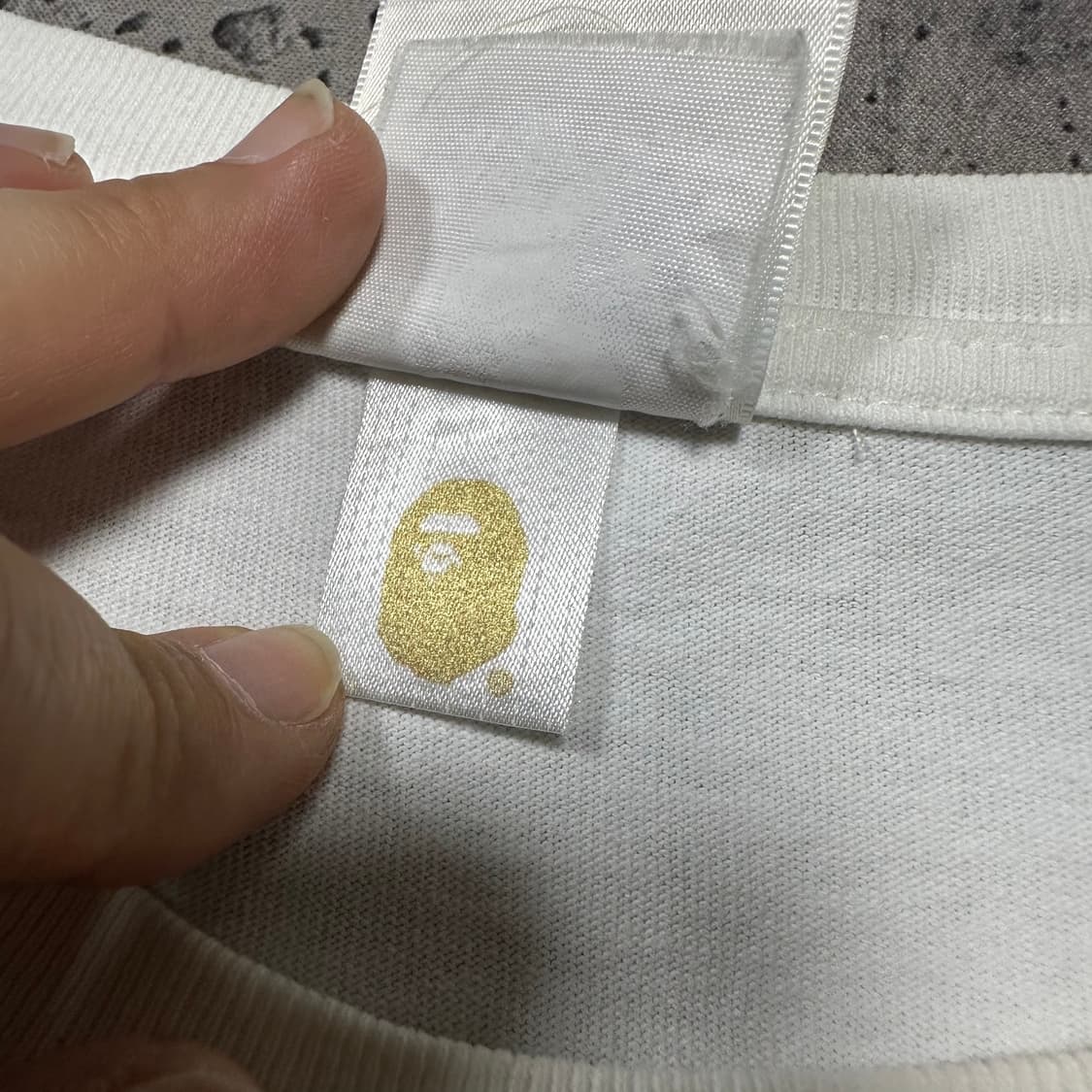 ✨ (바배) 베이프 자이언트 퍼스트 카모 빅 에이프 헤드 반팔티  상품이미지8