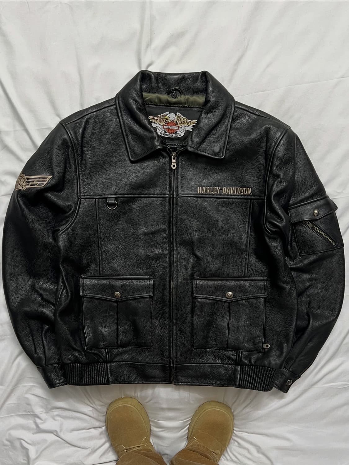 할리데이비슨 라이더자켓 가죽자켓 상품이미지4