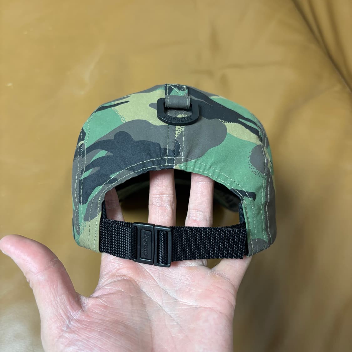 슈프림 캠프캡 모자 박스로고 22fw 벤틸 우드랜드 카모 상품이미지7