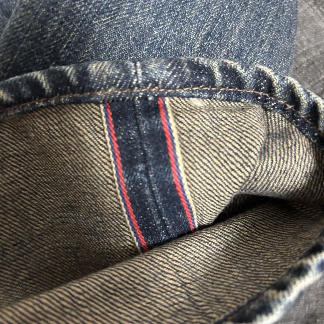 폴스미스 레드이어 레드스티치 샐비지 데님 상품이미지4