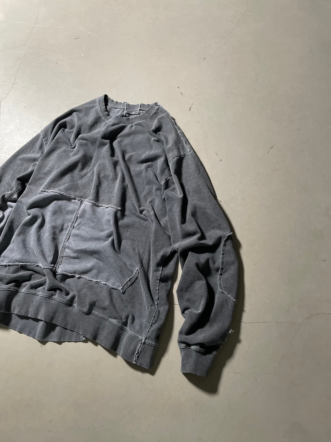 KZ ATELIER Dyeing Panel Sweatshirt 상품이미지2