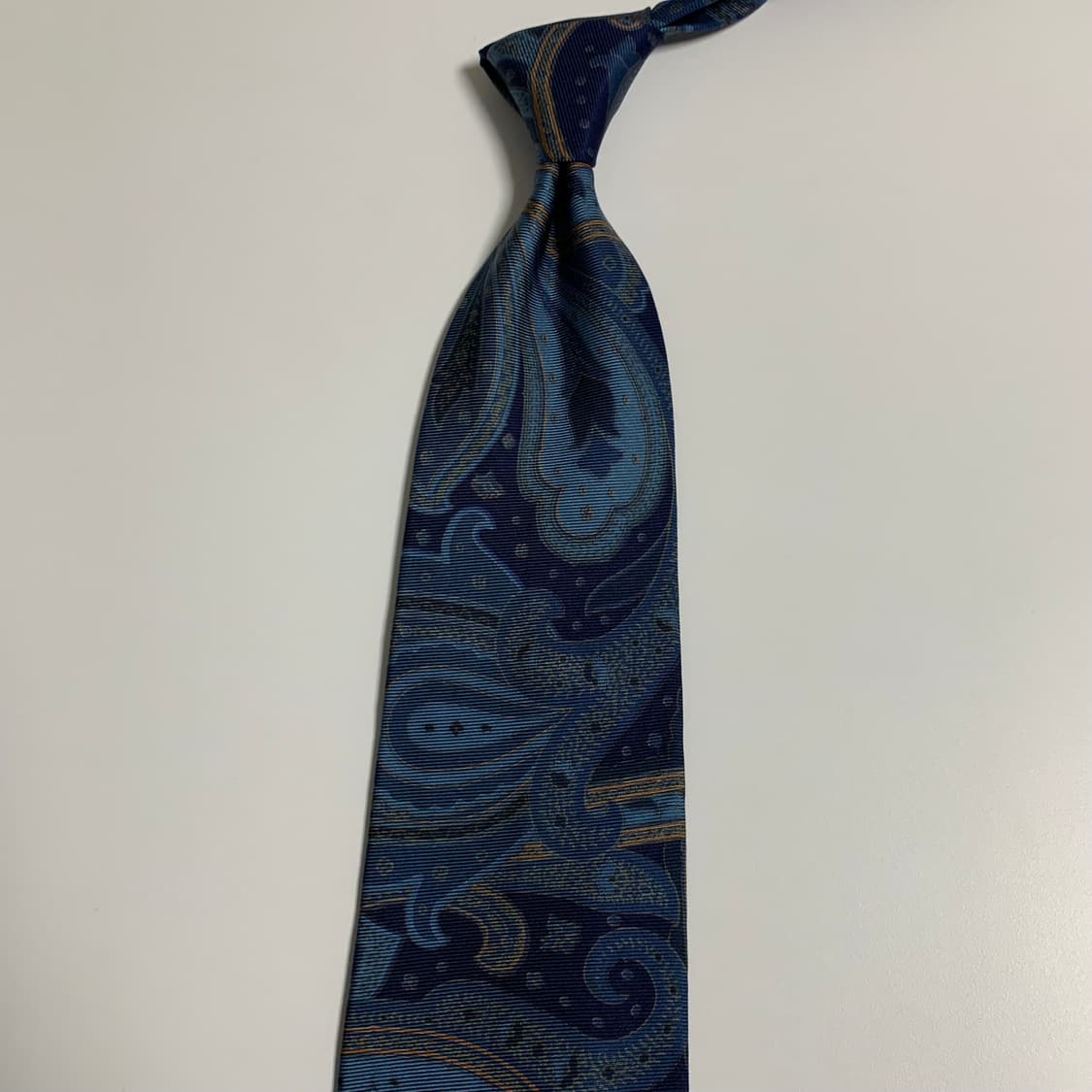 에트로(ETRO) 페이즐리 넥타이 명품 최상급 A+등급 클래식 정장룩 상품이미지9