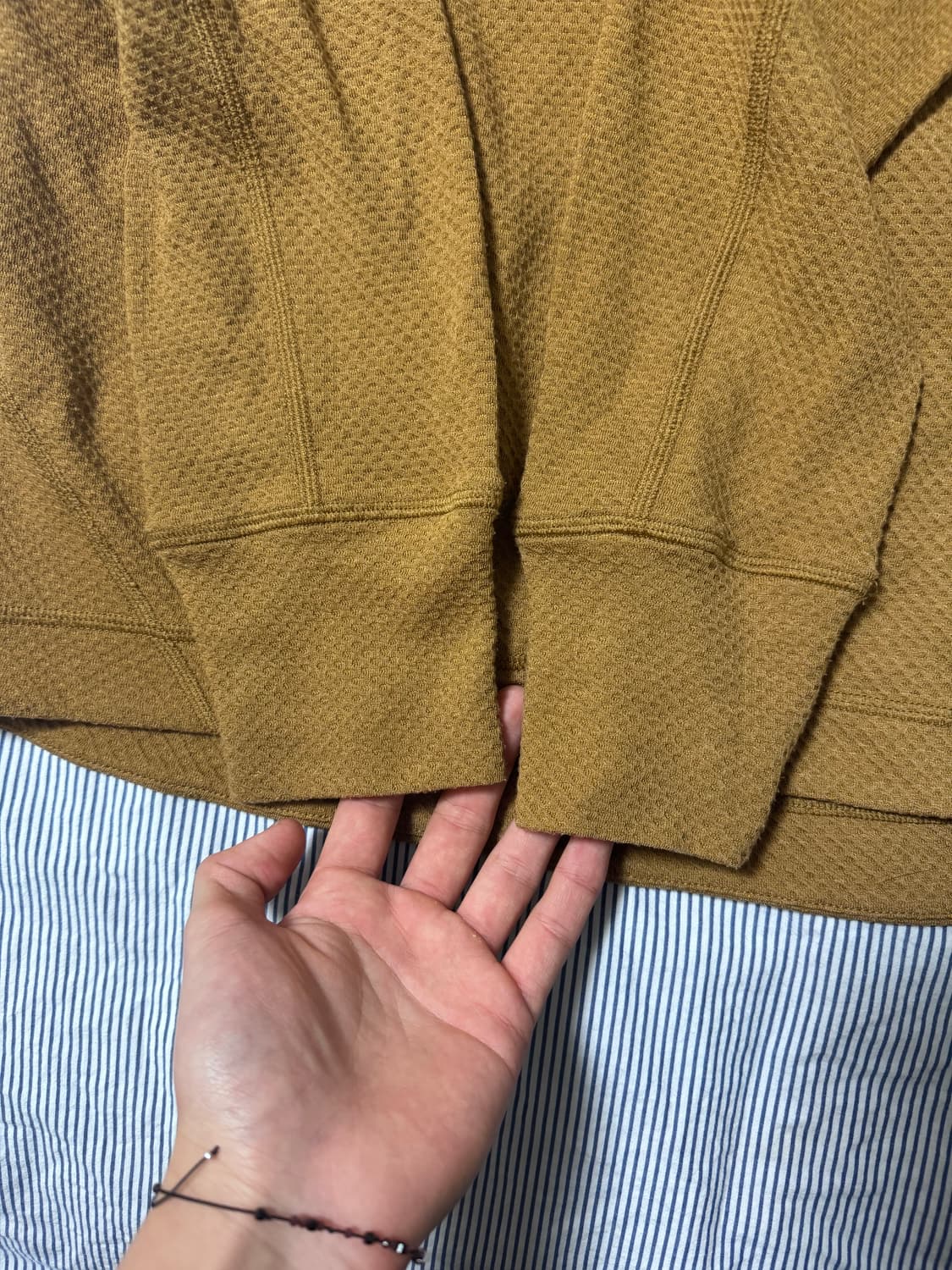 클라터뮤젠 유지 후디 맨 머스타드 S 상품이미지8