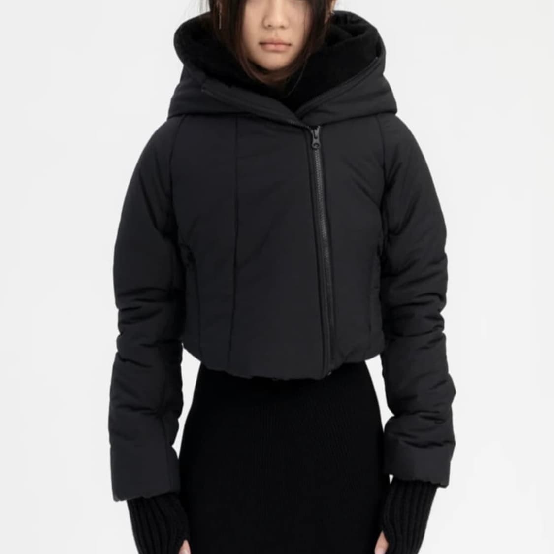 Hyein Seo 패딩 크롭 자켓 상품이미지1