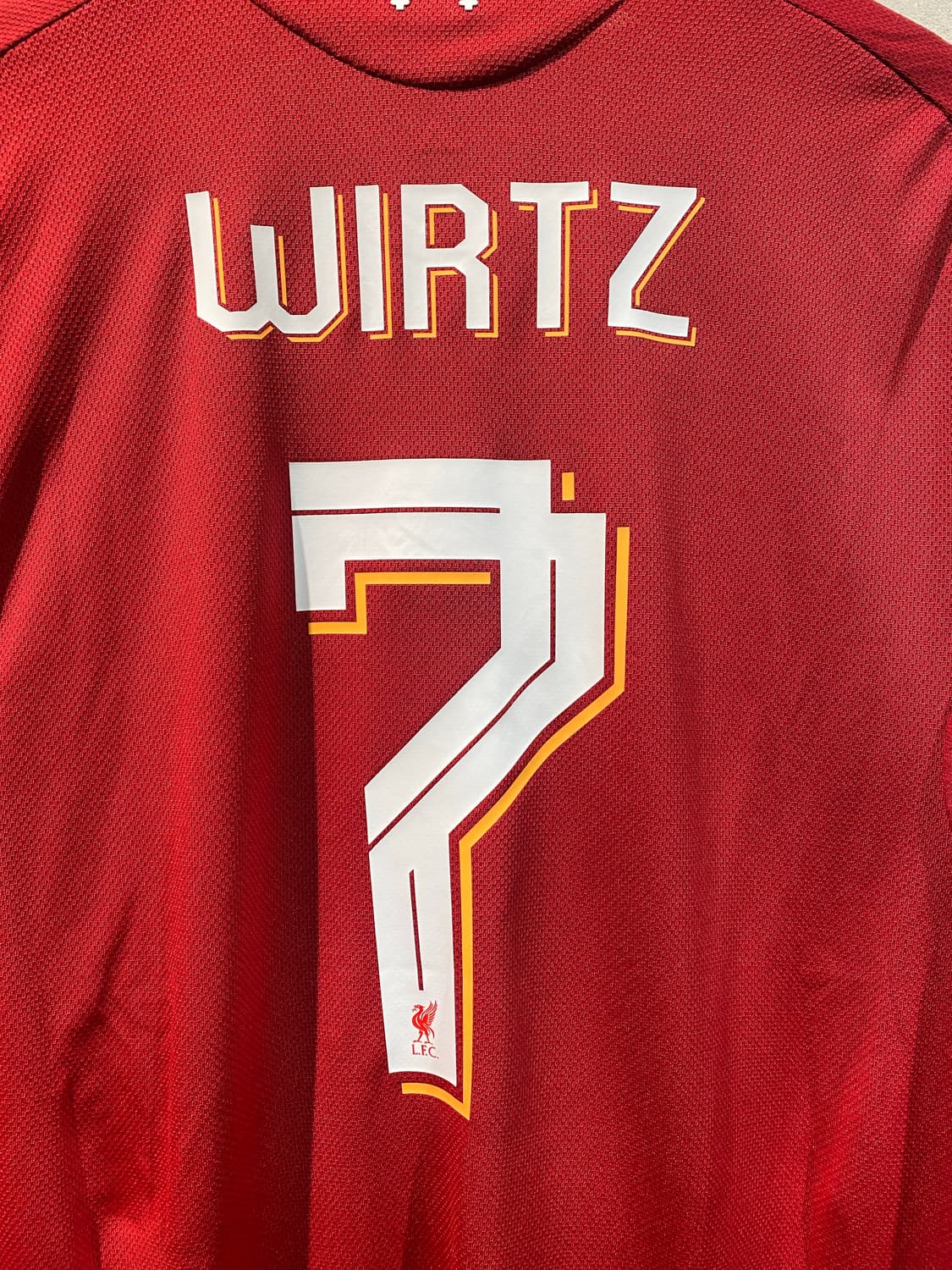 25-26 리버풀 비르츠 어센틱 홈 유니폼 (NEW) 상품이미지9
