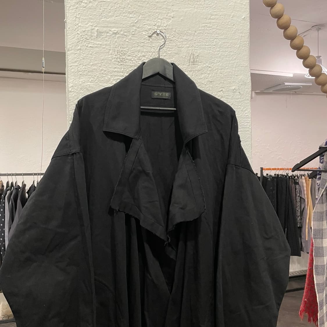 요지야마모토 오버사이즈 코트 상품이미지2